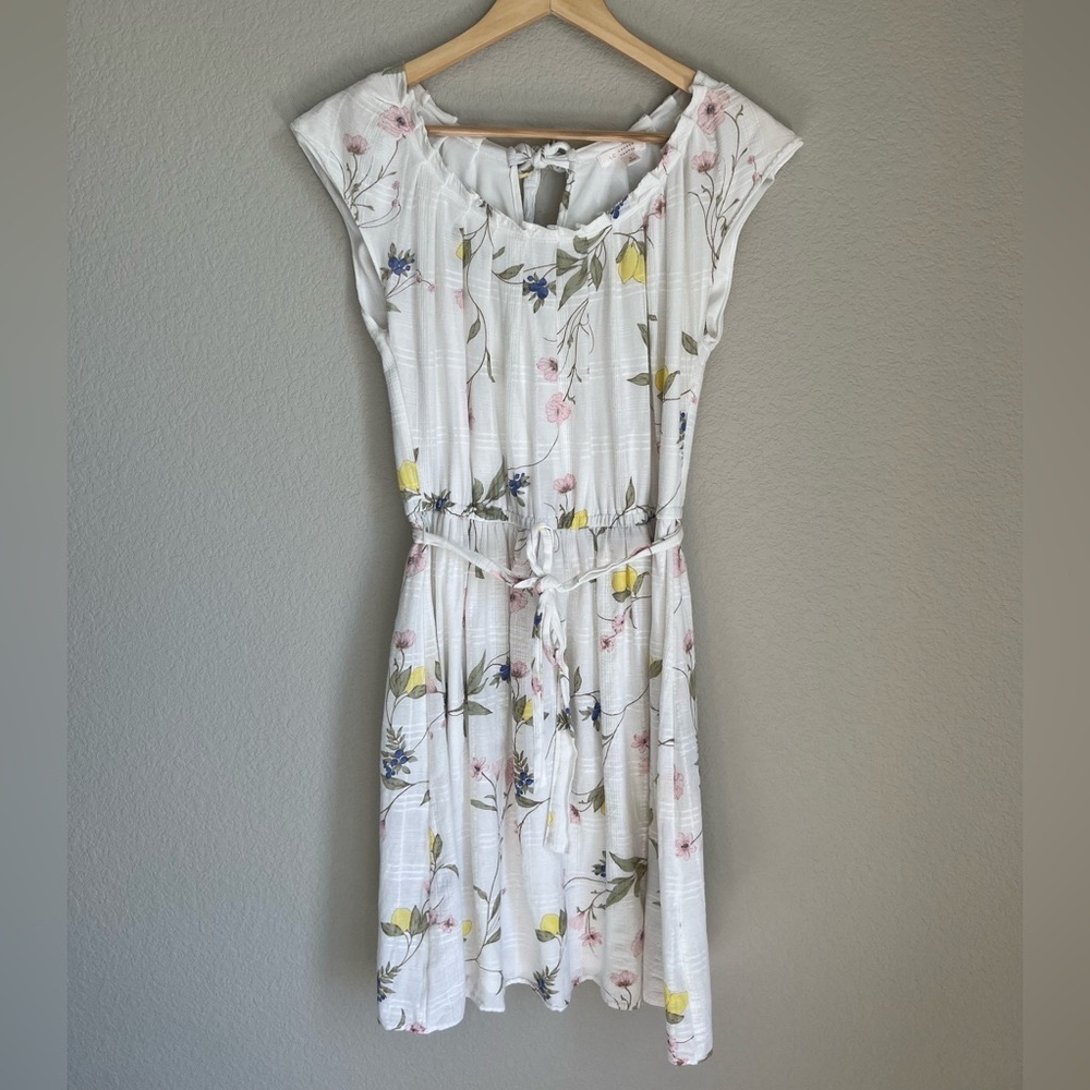 Lauren Conrad Floral Gauzy Dress